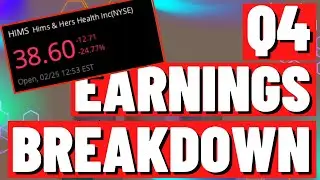 Why HIMS is DOWN 28% [Q4 Earnings Breakdown]