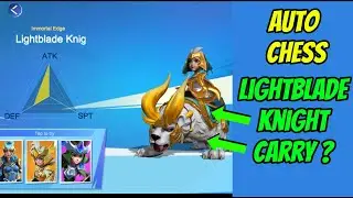 Auto Chess CZ | 3. m&iacute;sto | 6x Human 6x Knight | Lightblade Knight Carry | #autochess