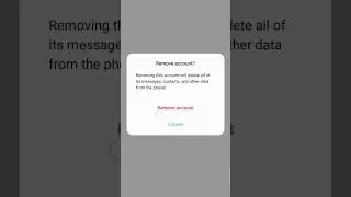 how to remove Facebook account from mobile phone#shorts #facebook