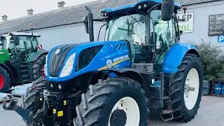 NEW HOLLAND T7.260, 2019r, przedni TUZ i WOM, amortyzowana kabina, skrzynia 19,prezentacja *PESTROL*