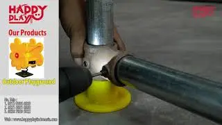 Proses Perakitan Kerangka Indoor Playground HAA 013 by Happy Play Indonesia
