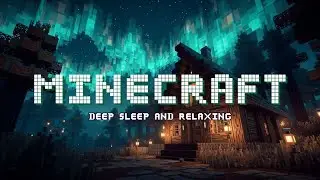 Атмосфера Minecraft Aurora - Расслабляющая музыка C418 для сна, учебы и отдыха