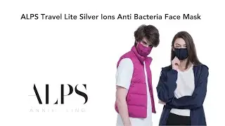 ALPS Travel Lite silver ions anti bacteria face mask