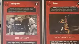 Star Wars CCG Premiere-Hoth Scanning Crew and Dejarik deck (SWCCG)