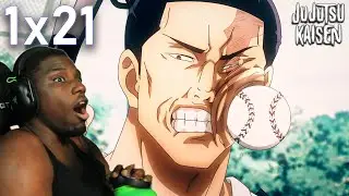 It's a baseball episode | Jujutsu Kaisen (1x21 REACTION)