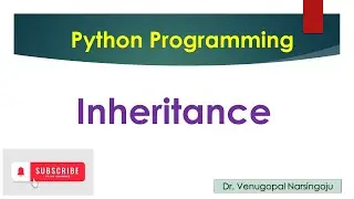 Inheritance | OOP | Python | Venugopal Narsingoju