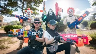 LTT Films: Бой с бластерами Nerf против армии повстанцев в джунглях - Выживание в опасной засаде
