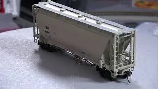 Quick Review: Atlas Trinity 3230 Covered Hopper HO Scale!