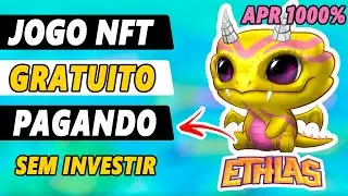 ETHLAS NFT GR&Aacute;TIS TA PAGANDO! Veja COMO GANHAR DINHEIRO com NFT GRATUITO (GUIA COMPLETO)