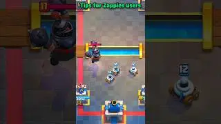 Best Zappies moments in Clash Royale #shorts