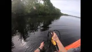 Gouldsboro lake kayak fishing
