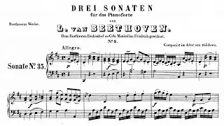 Beethoven: Sonata in D major WoO 47 No. 3 - Jorg Demus, 1971 - Vanguard VSD 735
