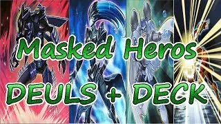 YGOPRO - Best Masked Hero Duels + Deck!!