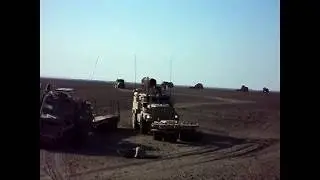 IED detonation on mine roller.