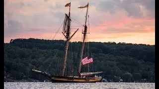 GIANT PIRATE SHIP IN BOYNE CITY!!