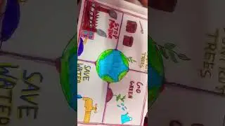save Earth 🌍 drawing |save water drawing stop pollution | Don`t cut Trees |🌳 save plants |poster🌍🌍🌍