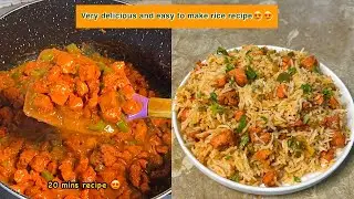 Delicious and Easy to make Chicken Tikka Rice | 20 mins Recipe 😍