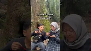 NAIK GUNUNG TANPA MASAK SERIUS BISA??? 🔥 #pendakigunung #gunungindonesia #gununggede