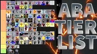Anime Battle Arena Tier List (ENEL UPDATE)
