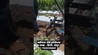 5Hp Weeder kolpe #farmer #yantra #agriculture #engine #miniengine #farming #kisan #kolpe