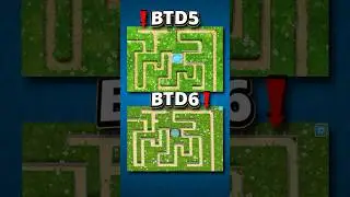 BTD5 Maps in BTD6!