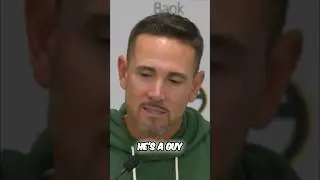 Matt LaFleur on Packers TE Tucker Kraft 🧀