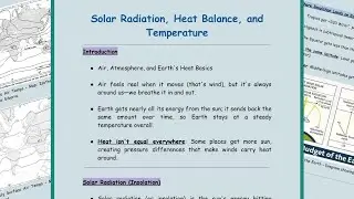 Class 11 Solar Radiation, Heat Balance and Temperature Notes | Geography | Class 11 | Notes 