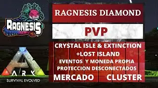 ARK PS4 - NUEVO SERVIDOR ARK CRYSTAL ISLES YA ABIERTO!!  (Mercado,Moneda,Eventos,Cluster,Ragnarok)