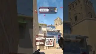 ☁️ MIRAGE smoke in palace from ct ☁️  #cs2 #grenadethrow #csgo #mirage  #smoke #cybersport #faceit
