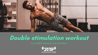 Double stimulation workout for muscle activation & recovery