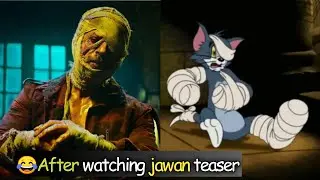 After Watching Jawan Movie Teaser | Tom And Jerry Funny memes | EditZ SagoR