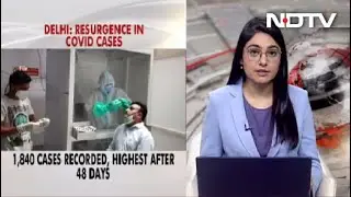 COVID-19 News: Delhi Reports 1,840 New COVID-19 Cases