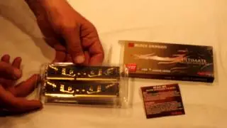 UNBOXING RAM GEIL BLACK DRAGON 2x4GB DDR3 GB38GB1866C10DC