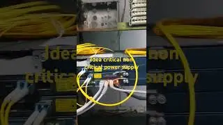 Idea critical non critical power supply, #jobtower Tower technician Training Center Dehradun,