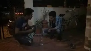 Coin bottle magic