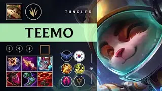 Teemo Jungle vs Diana - KR Diamond Patch 26.01