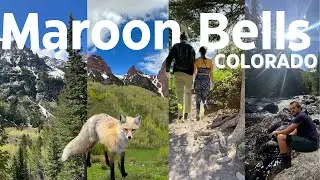HIKING THE MAROON BELLS - Aspen Colorado Hiking and Camping