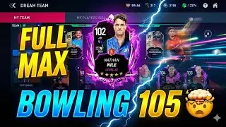 NATHAN NILE MAX 🤯 | BOWLING 105 🥵 | DREAM PASS BEST BOWLER ?