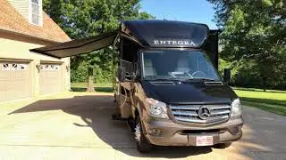 2019 ENTEGRA QWEST 24K CLASS C DIESEL MERCEDES MOTOR HOME RV REVIEW INFO FOR SALE SUNSETMOTORS.COM