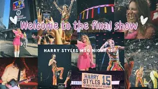 HARRY STYLES MSG NIGHT 15 | Love on Tour NYC Vlog