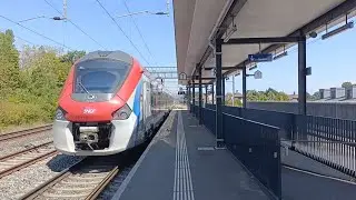 Le Léman Express: La gare de Mies.