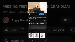 angry grandma throws balls at jake