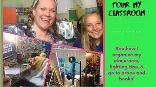 Tour My Classroom | Organization & Prop Ideas for the Online Teacher