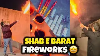 SHAB E BARAT 2025 ❤️ | FIREWORKS 🤩 | Hum Ny Manai Shabraat 💥😍 | 14th February 2025 | Qasim Zahid