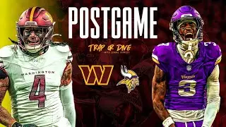 Commanders-Vikings Post Game Recap | Trap or Dive Podcast