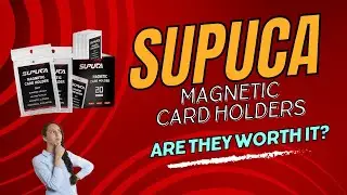 TCG Product Review - Supuca One Touch Magnetic Card Holders