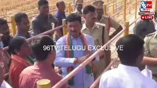 LIVE: Ministers Ponguleti Srinivasa Reddy & Seethakka inspect Medaram Jatara development works