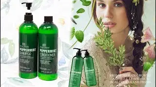 BH Peppermint Shampoo & Conditioner Set | Loaded with Nurturing and Moisturizing Ingredients