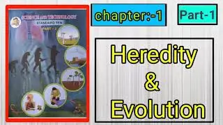 Science class 10th heredity and evolution(अनुवांशिकता और उत्क्रांति) part-1 New syllabus.