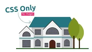 House | Drawing with Html & CSS Only